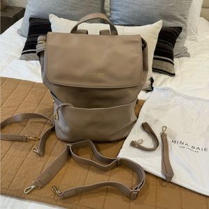 MINA BAIE sand Kinney (vegan leather) - brand new